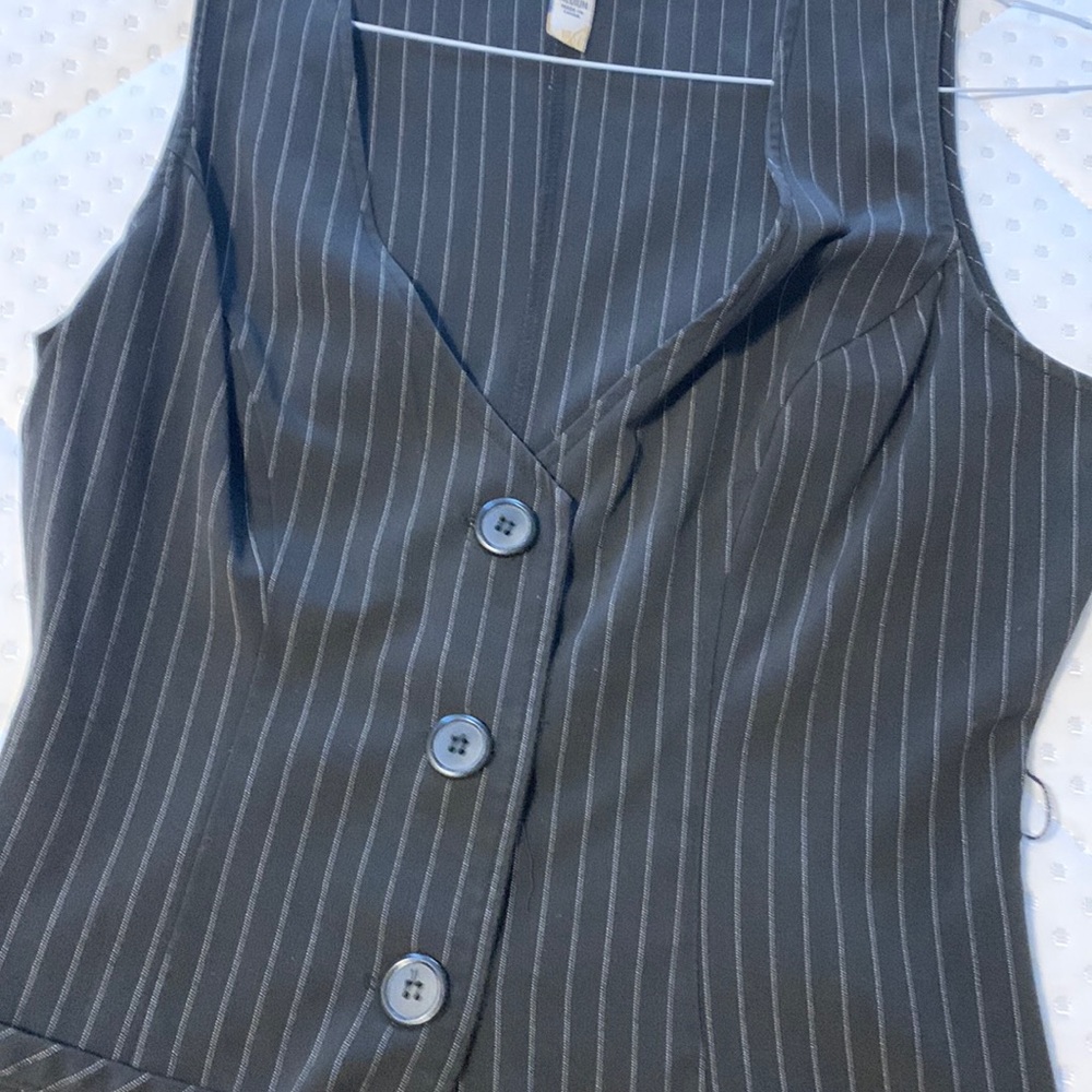 Womens tuxedo style vest
